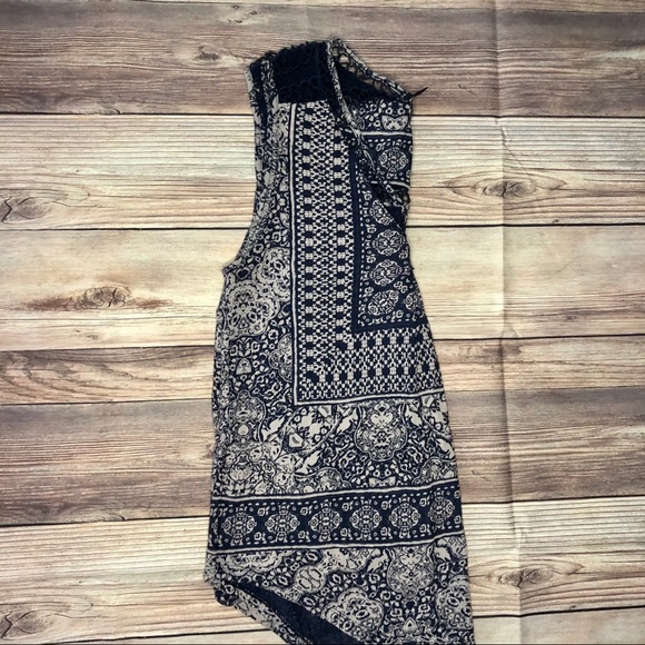 Lucky Brand Sleeveless Top ~ Size: (S) Small _Navy - Picture 6 of 14